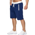 Pantalones cortos para hombres con cremallera de gimnasia Fitness Shorts Essentials Bodybuilding Drawstring Gym Shorts para hombres